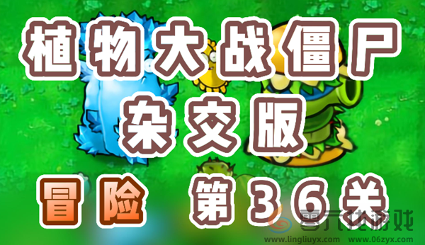 植物大战僵尸杂交版冒险第36关通关详细教程(图1)