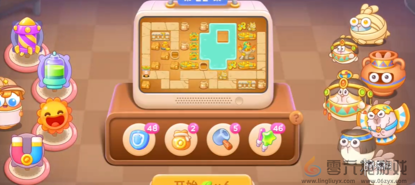 保卫萝卜4法老归来第二十二关怎么过