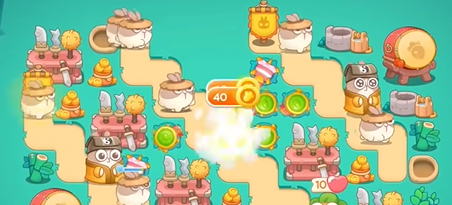 保卫萝卜4秋天的第一杯奶茶第十关通关攻略(图2)