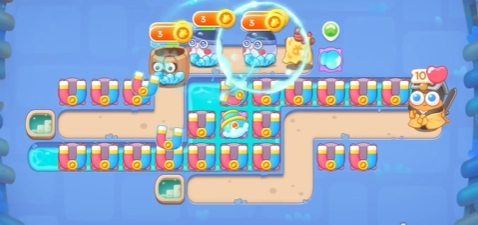 保卫萝卜4万圣奇妙夜第2关通关攻略(图6)