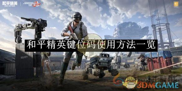 和平精英键位码使用方法(图1)