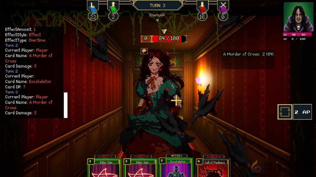 以卡牌呈现心灵探索与策略决策——《疯狂面纱》的卡牌叙事新范式(图4)