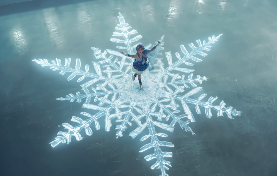 PUBG MOBILE携手冬奥冠军安娜发布冰雪庆典纪录片(图2)